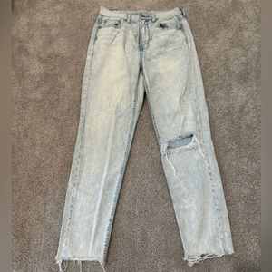 Light Wash America Eagle Jeans